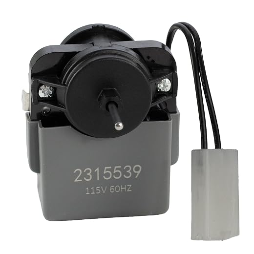 Dr. Quality Parts 2315539 Refrigerator Evaporator Fan Motor Replacement Part for Whirlpool Kenmore Refrigerator Models - AP3996841 WP2315539,ESF-U2B, W10438708,2219689,2225625,AP6007247, PS11740359