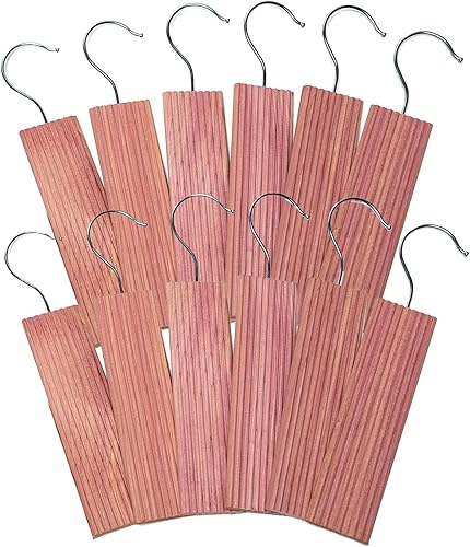 Miniatura 1 de Vazpalas Bloques de cedro para almacenamiento de ropa, bloques de cedro grandes, paquete de 12, cedro rojo para armarios y cajones