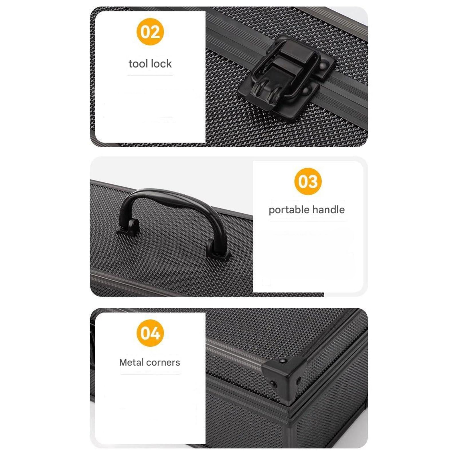 Duty Kartenschutzhülle aus Aluminiumlegierung, 6 Kartenfächer, Design Kartenbehälter, Box für Sammlerstücke, Spielkartenhalter für Sammlerstücke