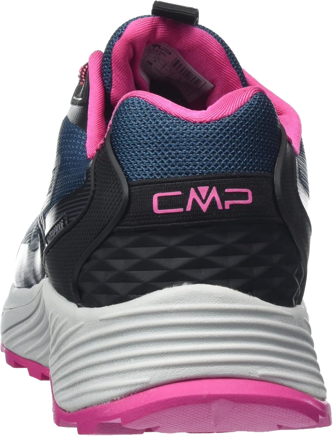 CMP Women's Phelyx Wmn Wp Multisport Shoes Gymnastics Shoe, Blue Pink Blue Ink Fucsia, 10 Women
