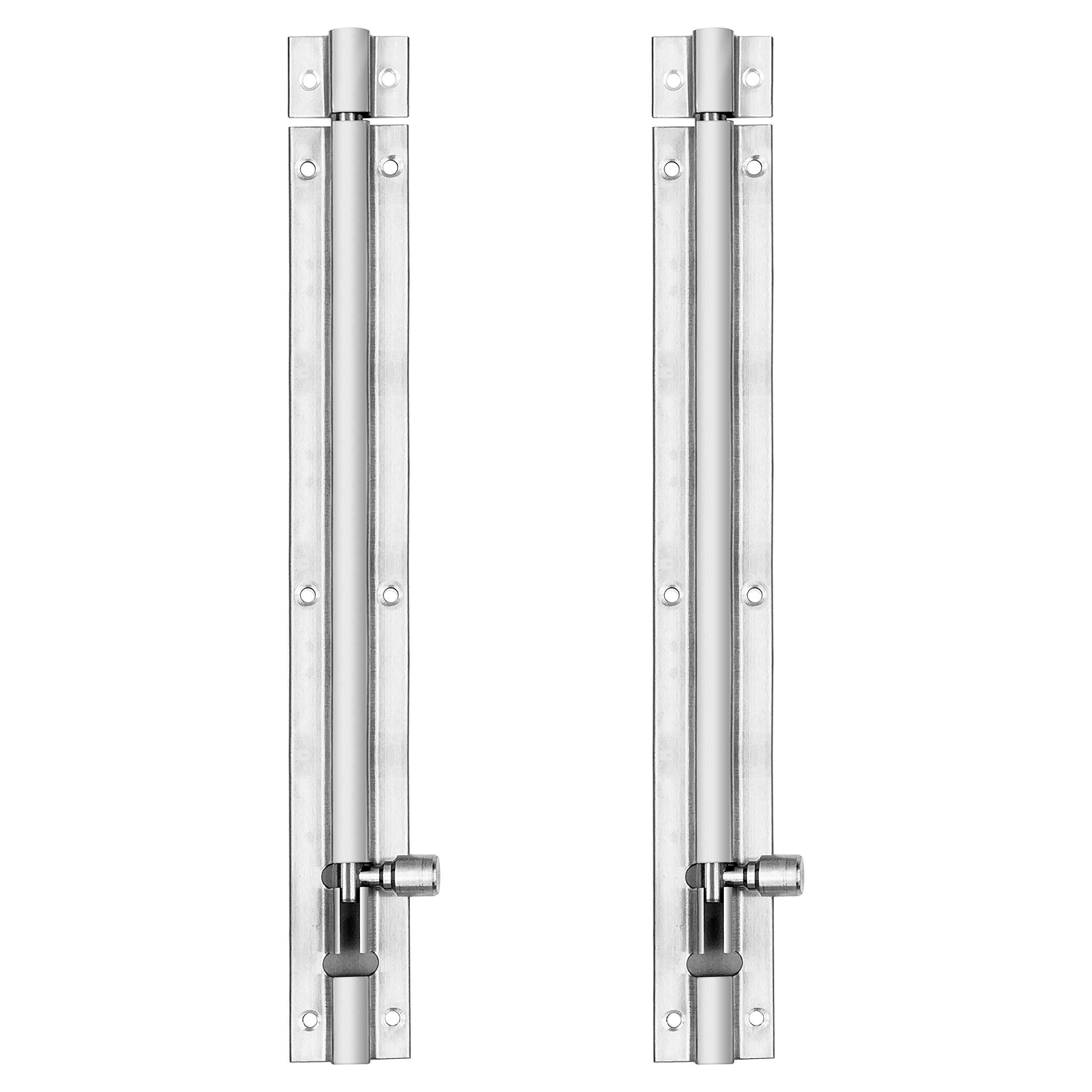 Atlantic Morden Plain Tower Bolt 10 inch (Stainless Steel, Two Tone Silver, Pack of 2 Piece)-image-36