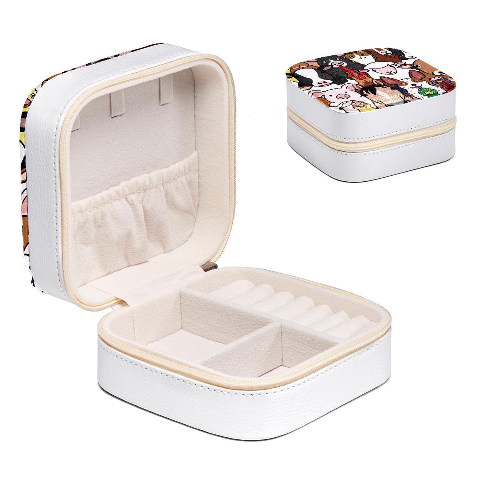 Boîte à bijoux chien cadeau fille parfait petit coffret pour colliers et bagues