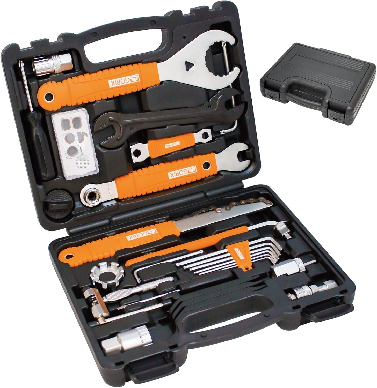 GORIX Bike Tool Kit 20pieces Bicycle Repair Tool Box Maintenance Tool Set with Storage Case (TBX1)