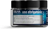 Truss Máscara Uso Obrigatório | Reparação Profunda com Nano Reconstrução e Perfume Prolongado | 180g