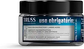 Truss Máscara Uso Obrigatório | Reparação Profunda com Nano Reconstrução e Perfume Prolongado | 180g