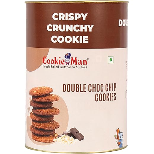 CookieMan Double Choco Chip Cookies 200g