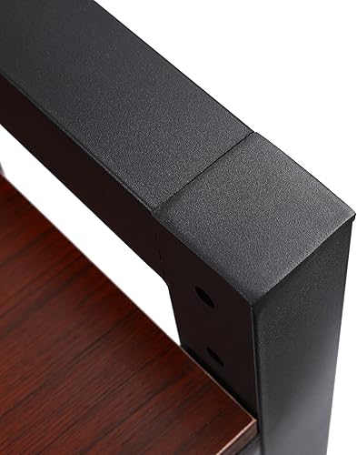 Miniatura 7 de Soporte apilable portátil para lavadora, secadora, organización y almacenamiento con barandilla, estante de almacenamiento apilable para cuarto de