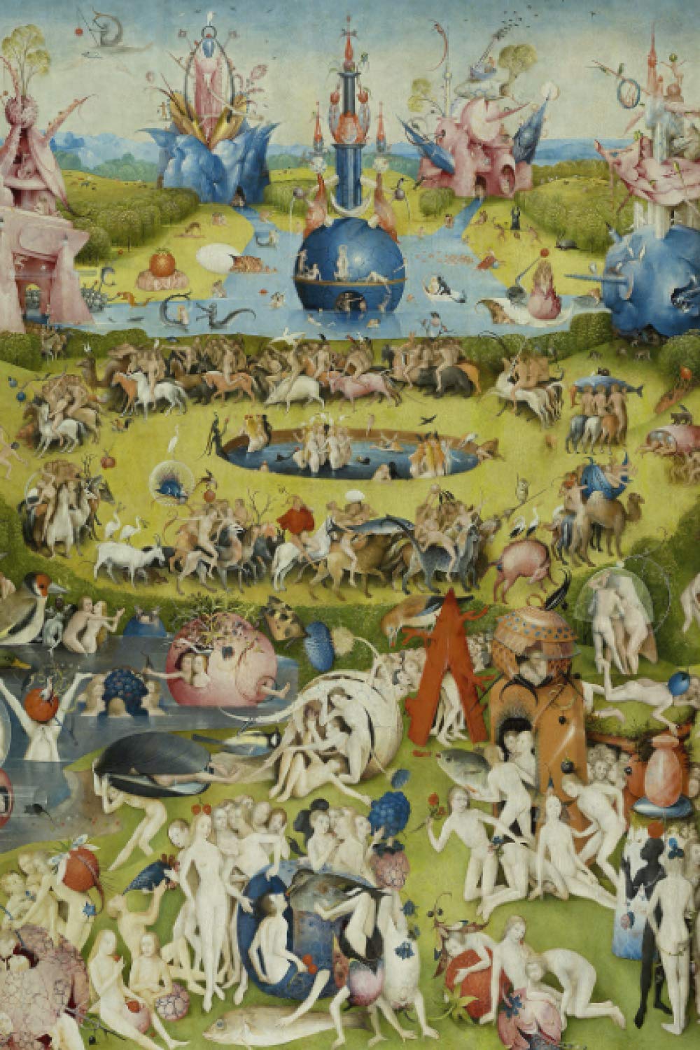 Hieronymus Bosch Journal #8: Cool Artist Gifts - The Garden of Earthly Delights Hieronymus Bosch Notebook Journal To Write In 6x9" 150 Lined Pages