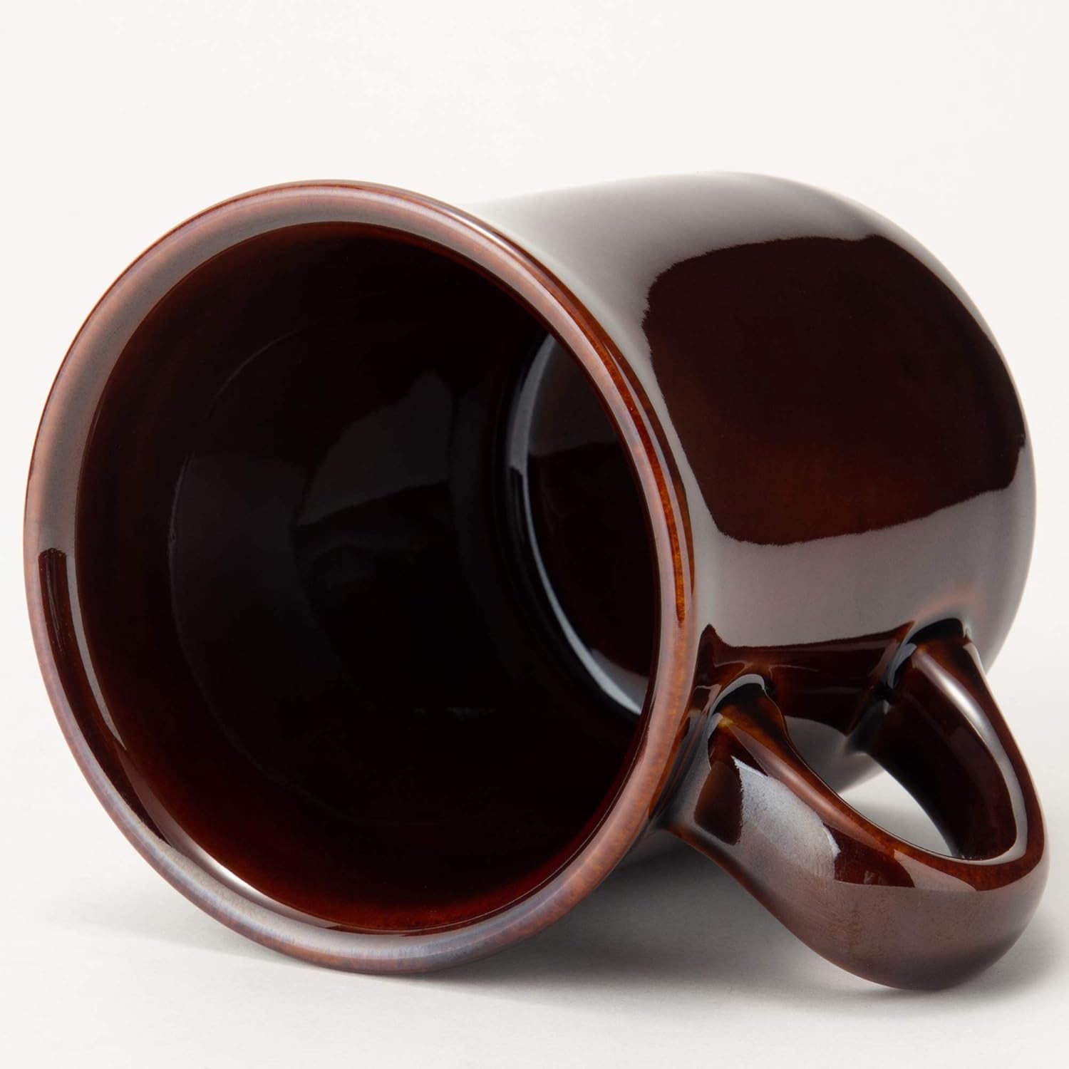 TAMAKI T-893364 Mug, Cozy Brown, Diameter 4.6 x Depth 3.4 x Height 3.6 inches (11.7 x 8.7 x 9.2 cm), 10.1 fl oz (300 ml), Microwave and Dishwasher Safe, Made in Japan