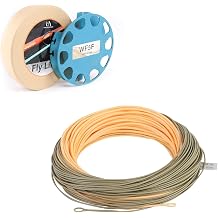 Maxcatch Fly Line for Single-Handed Spey Casting, Weight Forward Floating Fly Lines with Two Welded Loops, WF3F-WF8F, 90FT