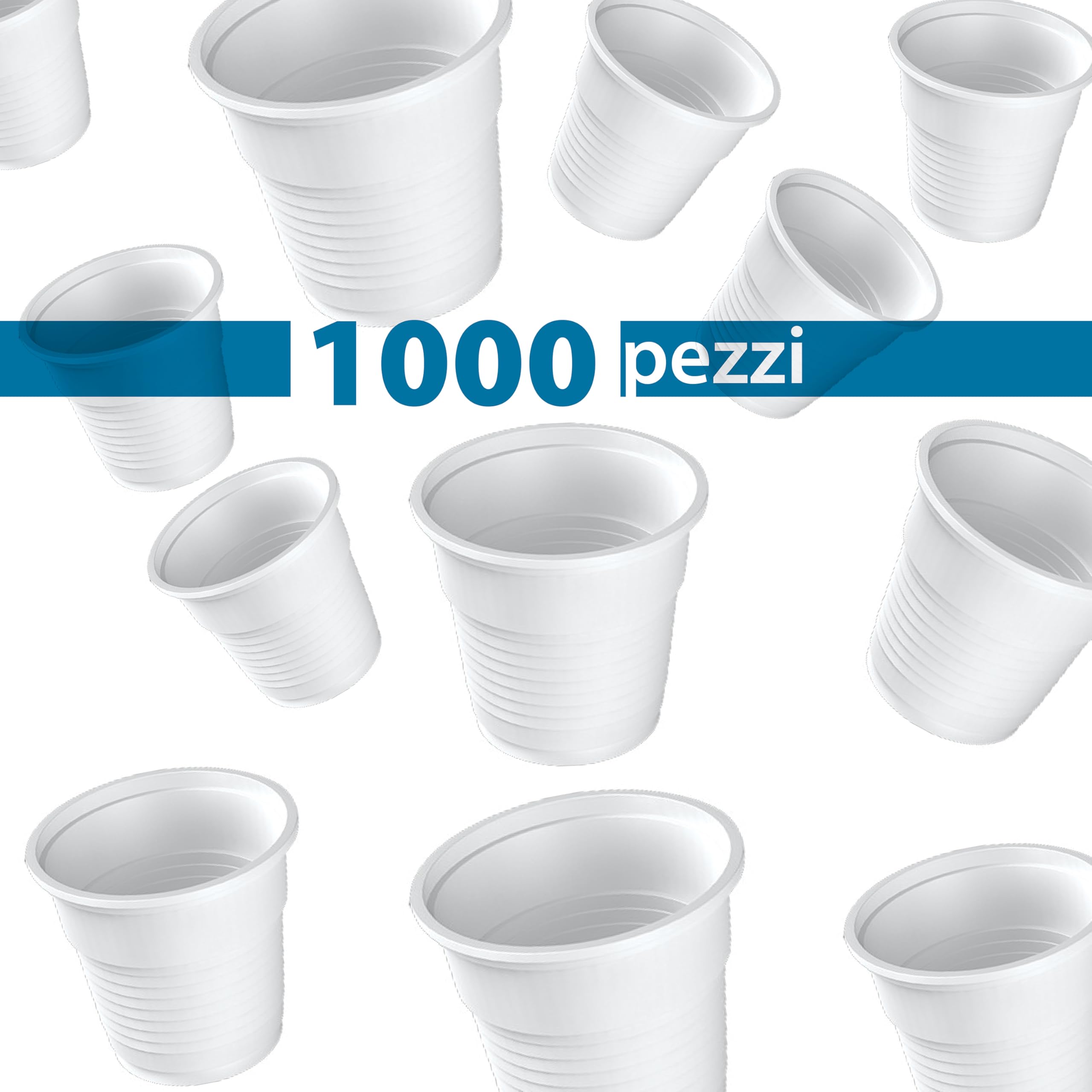VPACKDOU Bicchieri Carta Caffè 236,8 Ml – Confezione Da 500, Extra Spessi, Anti-perdite, Per Bevande Calde/Fredde, Riciclabili