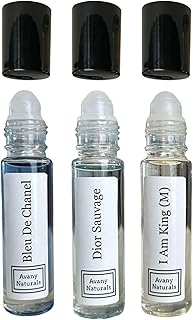 Cologne Sampler Set Man - Alt Fragrance, Roll on Body Oil Perfume, Scented Body Oils for Man, Travel Size Sample Cologne (Intense Collection)
