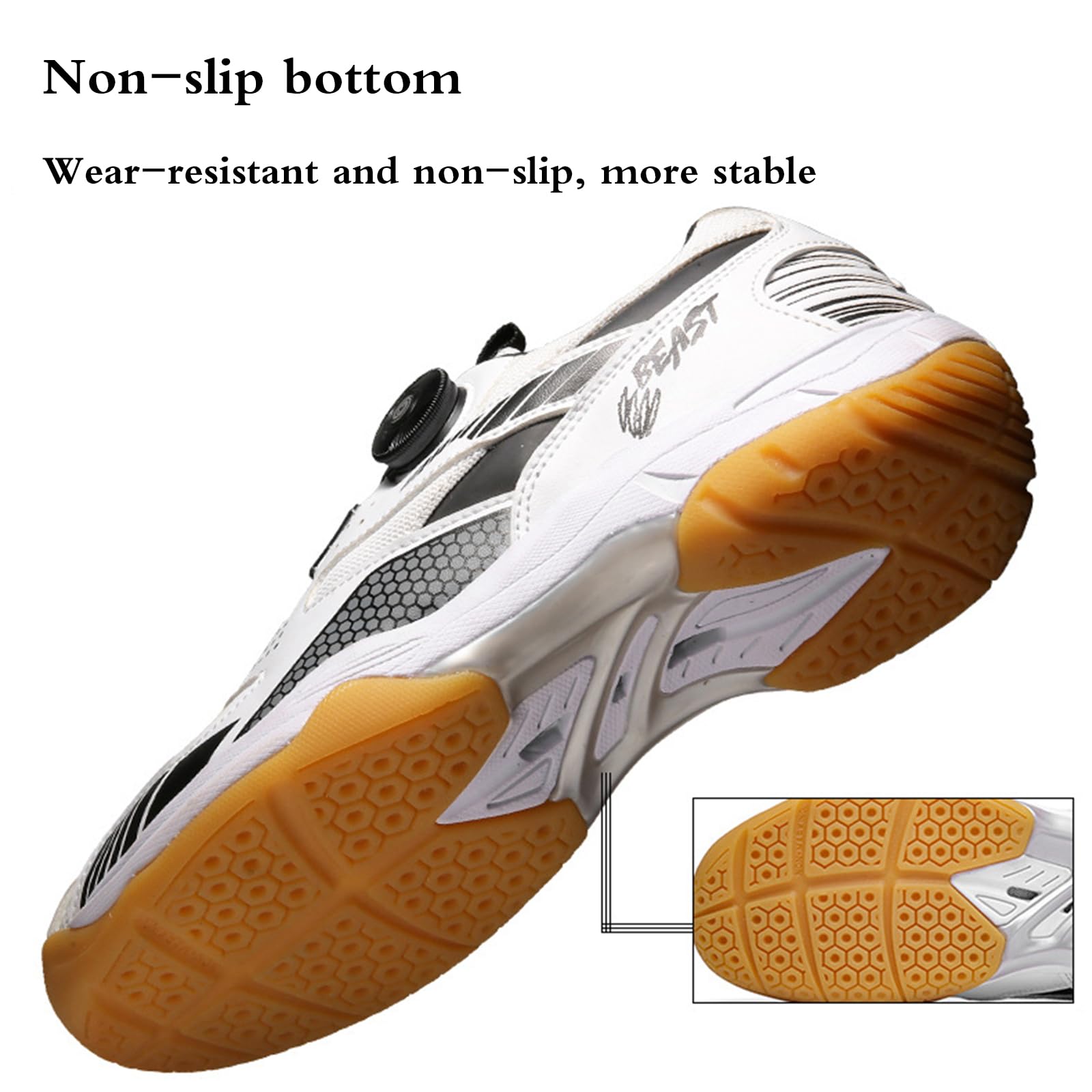 Buty do tenisa, buty do badmintona, lekkie buty do tenisa stołowego, buty do badmintona do squasha oddychające, antypoślizgowe, dopasowują się do stopy, odpowiednie do tenisa, squasha,