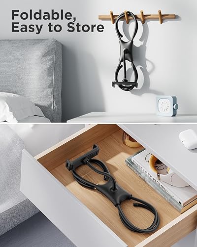 Miniatura 6 de SAIJI Soporte para iPad, soporte ergonómico ajustable para cama, soporte Kindle para leer en la cama, apto para tableta, teléfono, Kindle, monitor