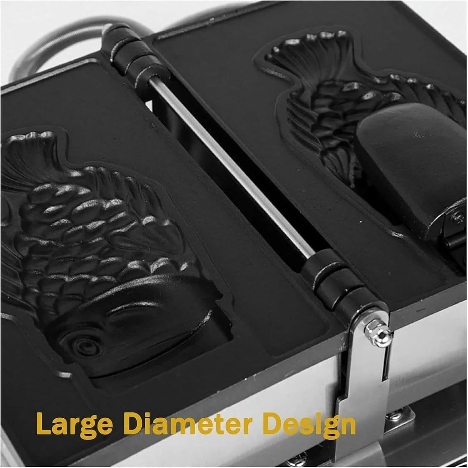Jam Ice Cream Waffle Maker Non-Stick Coating Commercial Fish Waffle Iron Electric Machine Stainless Steel Waffle Maker