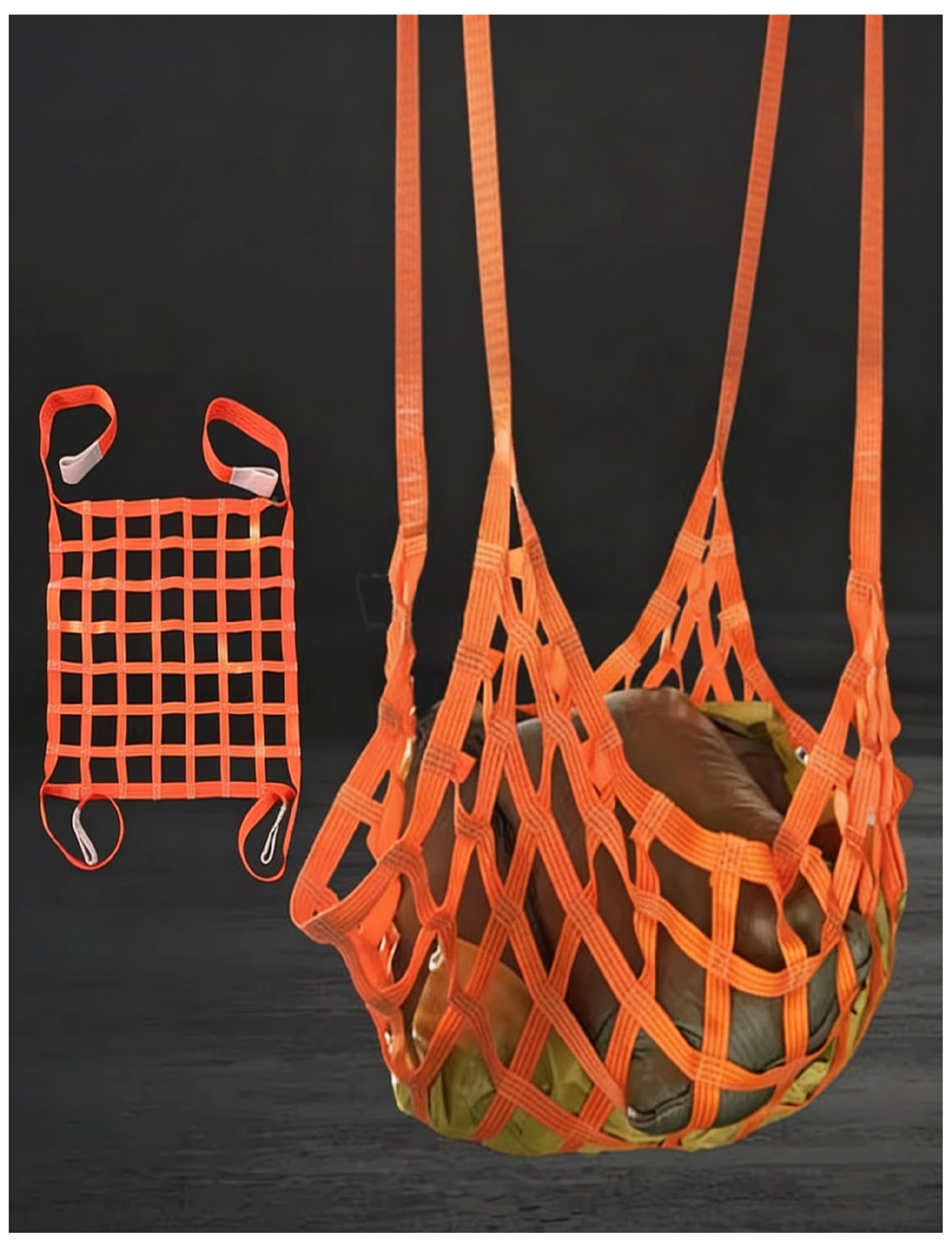 Filet de levage de cargaison pour soulever 3 tonnes sans risque de chute - 8