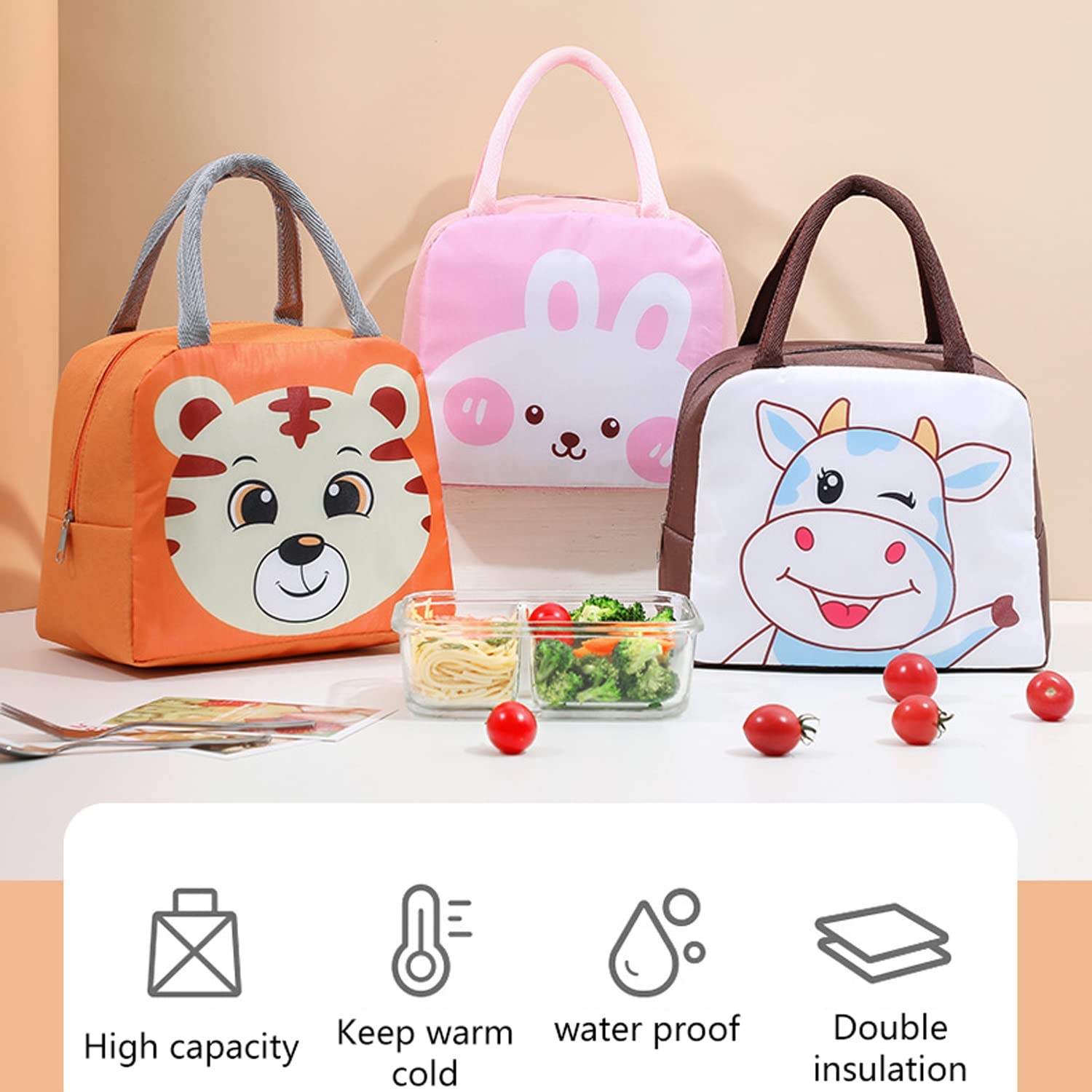 Generic Sac à Lunch Thermique Portable Sac De Refroidissement Pour Nourriture De Pique-Nique Étui Isolé - Prix Pas Cher | CI