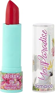 Batom Stick Semi-Matte Safira Linha Yes, Paradise N 02 Jamaica Yp62328