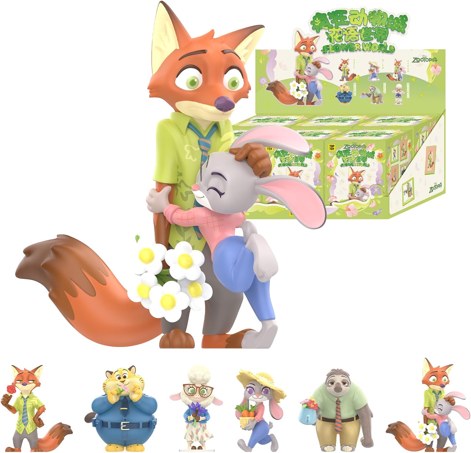 TOP TOY ディズニー(Disney) ズートピア ジュディ＆ニック 花のことば