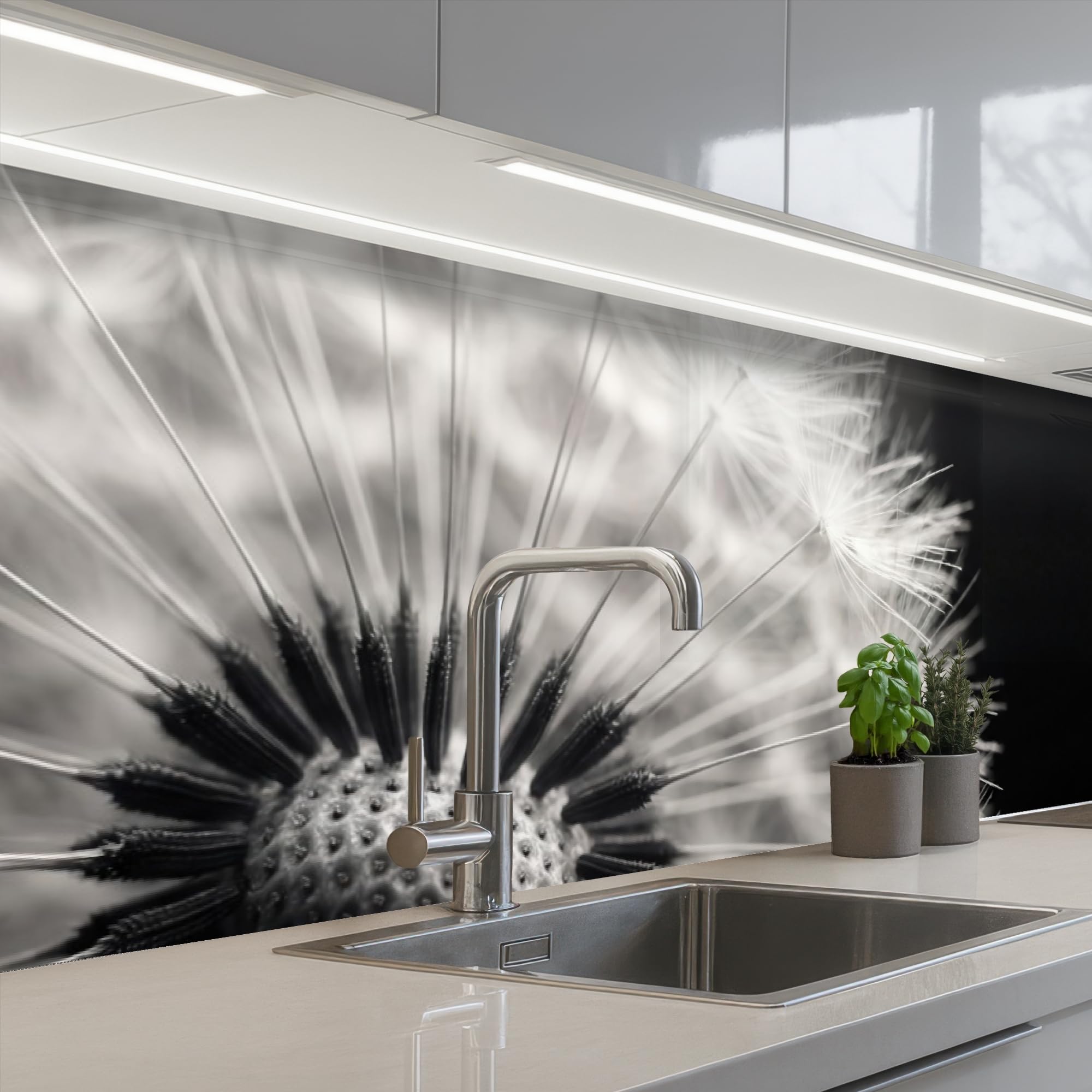 KitchenYeah© Splashback for Kitchen self-Adhesive Sink Splash Splatter — image 1