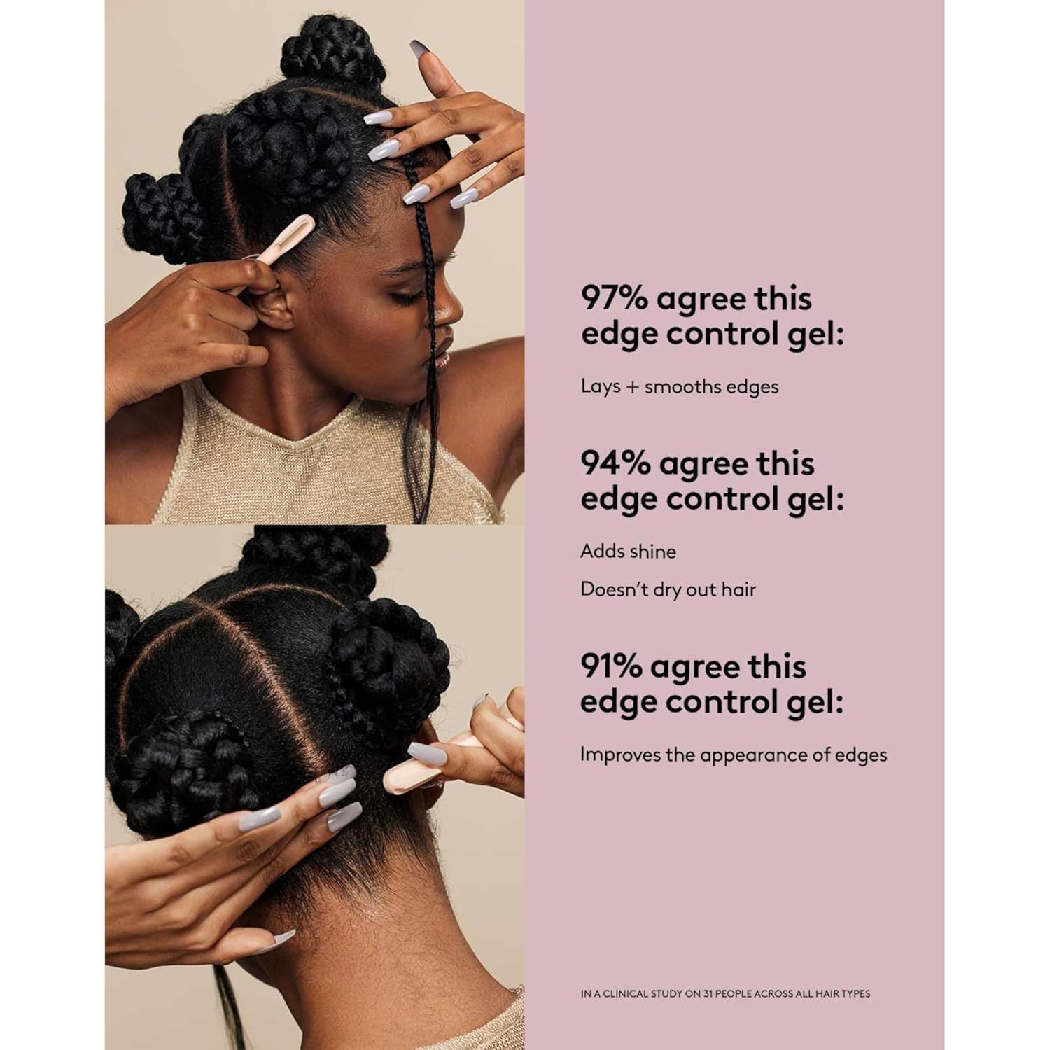 Fenty Hair The Controlling Type Hair-Thickening Edge Control Gel (100 mL/3.4 Fl Oz)