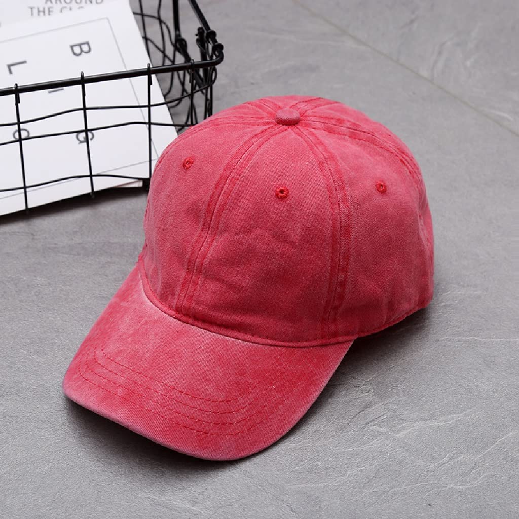 Berretto da Baseball Hip Hop Cappelli da papà Cappellini da Golf Regolabili Lavabili in Cotone Cappello da Sole per Donna