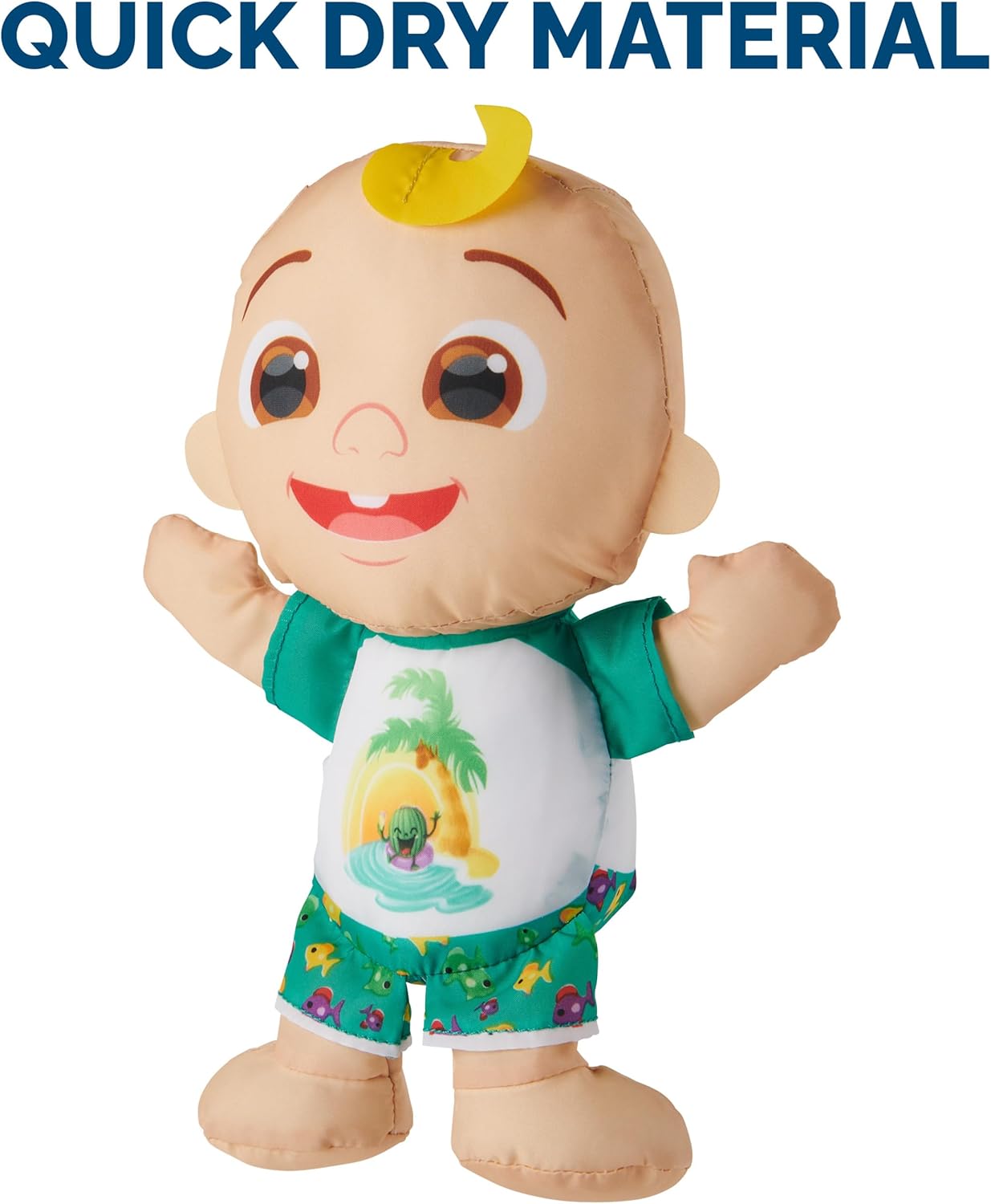 SwimWays Cocomelon JJ Swim Huggable, Kids Toys, Bath Toys & Beach Toys, Floating Water Stuffed Animal for Kids Aged 1 & Up