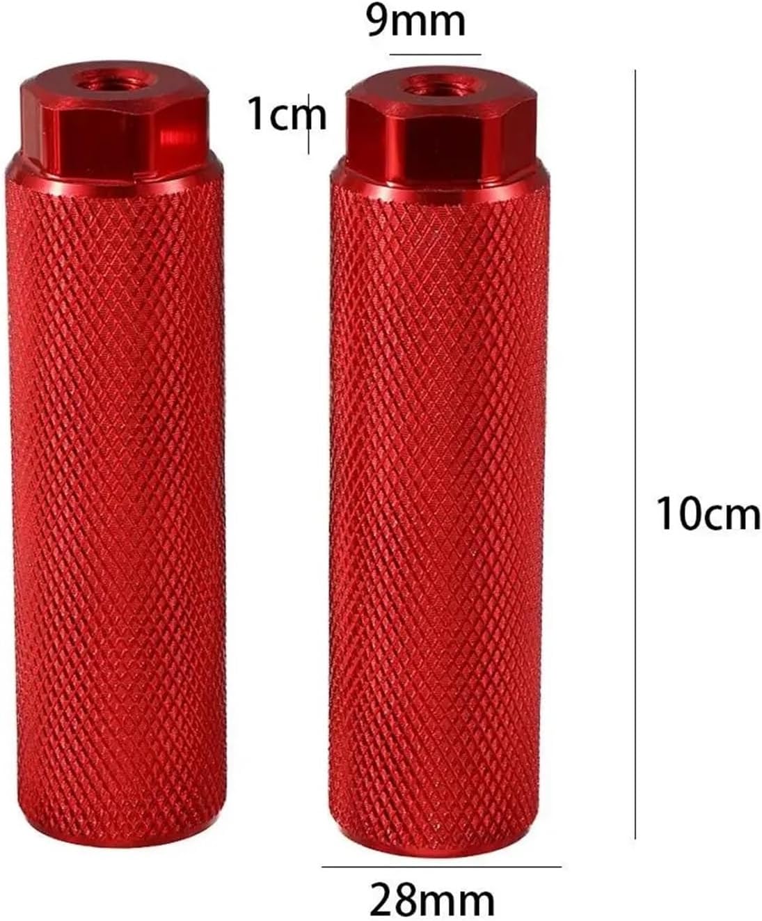 Bike Pegs Bike Pegs Aluminum Alloy Anti-Skid Lead Foot Bicycle BMX for Mountain Cycling Rear Stunt Fit 3/8 Inch Axles