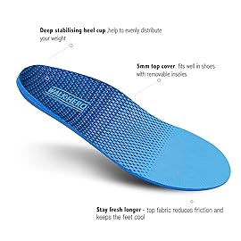Plantar Fasciitis Feet Insoles Arch Supports Orthotics Inserts Relieve Flat Feet, High Arch (Mens 14-14 1/2)