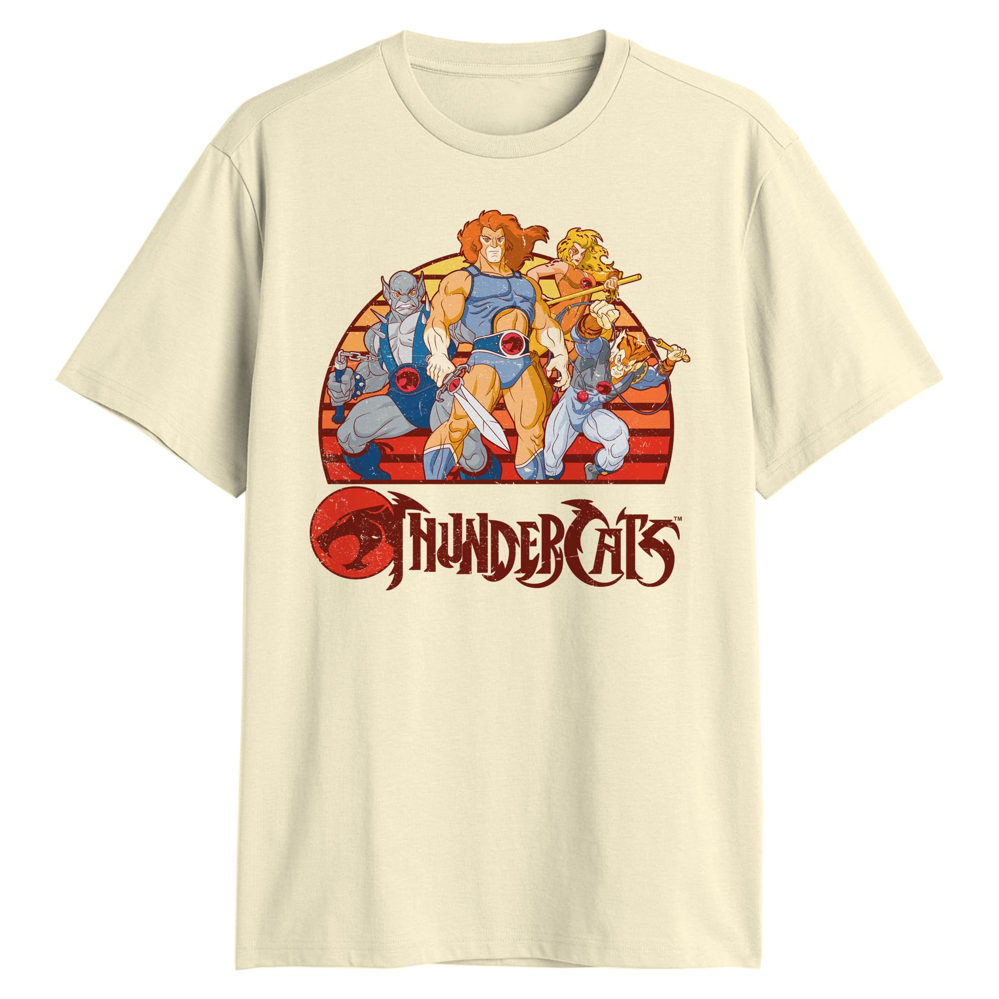 Camiseta ThunderCats - Clássica Em Creme Tamannho P