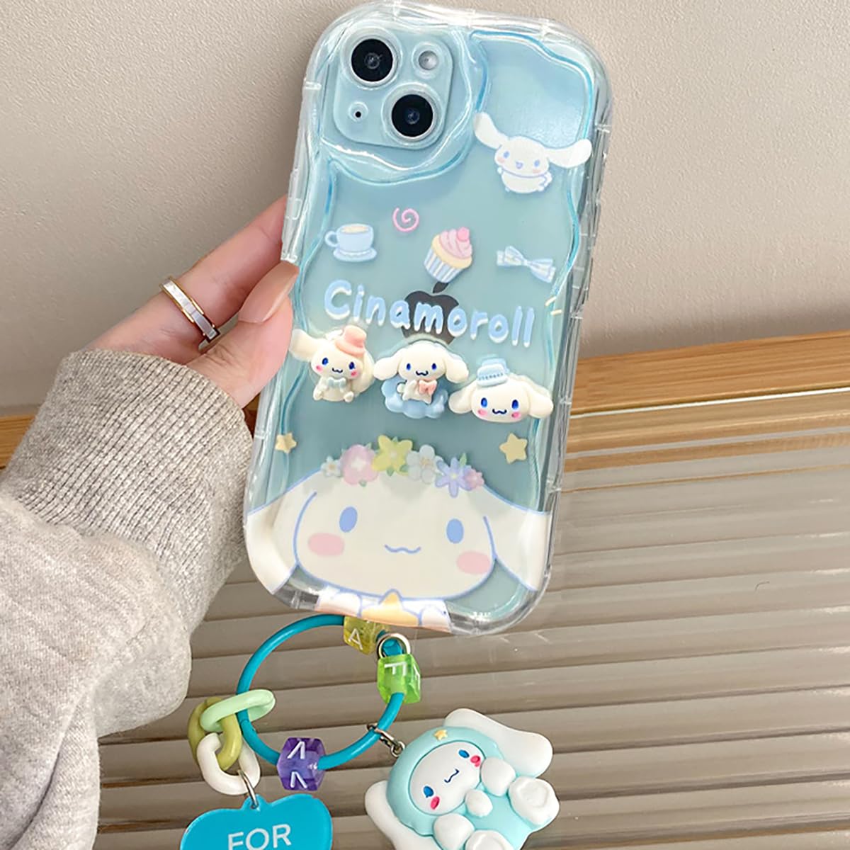 Amazon.co.jp: iPhoneXR 用ケースサンリオ シナモロール TPU素材 透明