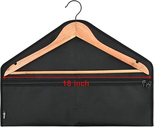 Miniatura 4 de Cosmos Paquete de 2 bolsas de seguridad para colgar  Bolsillo oculto  Bolsa secreta con cremallera para colgar artículos personales en viajes, hogar