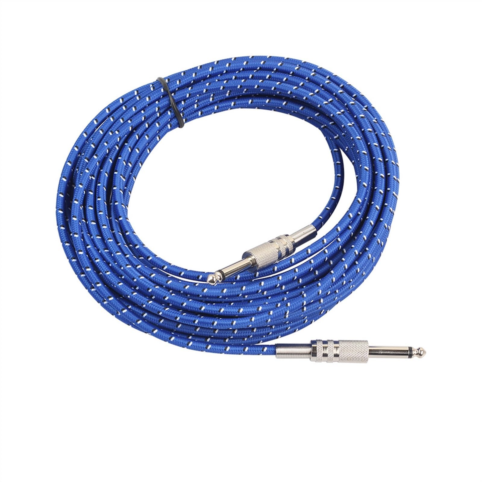 TSTS Cavo Strumento per Chitarra Cavo Per Chitarra Elettrica Mono Maschio-maschio Da 6,35 Mm Cavo Per Mixer Di Registrazione(20m)