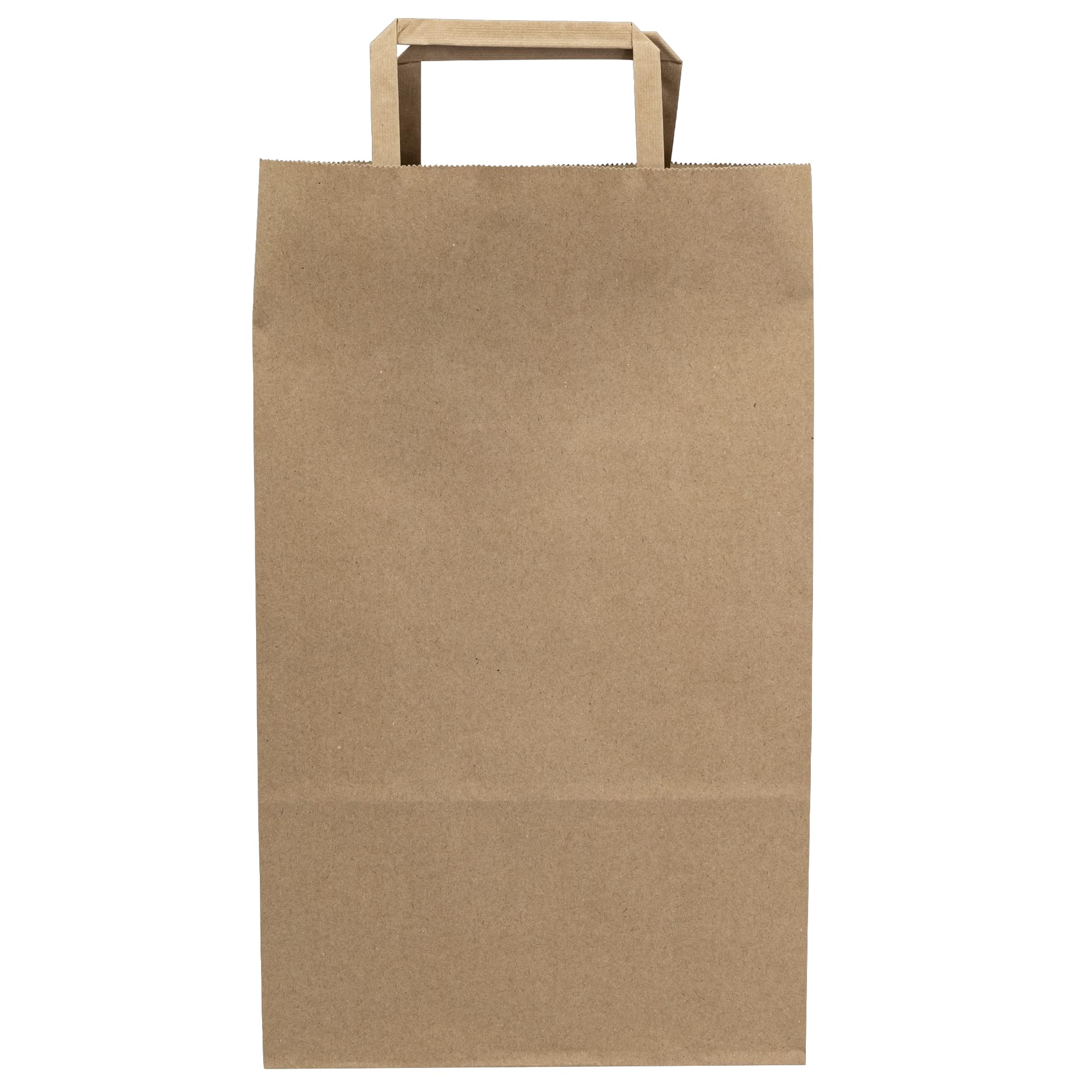 Idena 50063-225 - Papiertüten mit Henkel, 225 Stück, 25 x 11 x 32 cm, Geschenktüten aus Kraftpapier