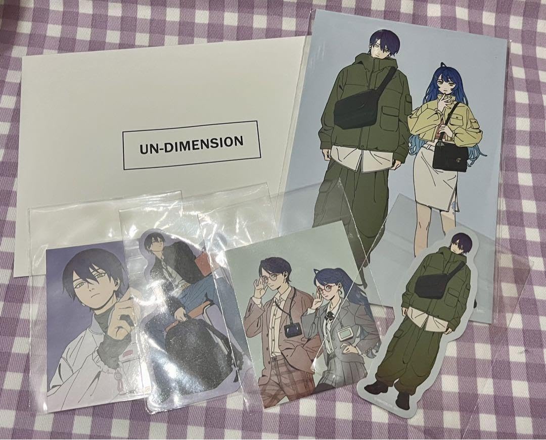 剣持刀也　ショルダーバッグ　ステッカー　ポストカード　UN-DIMENSION 剣持刀也 ショルダーバッグ ステッカー ポストカード UN-DIMENSION 非