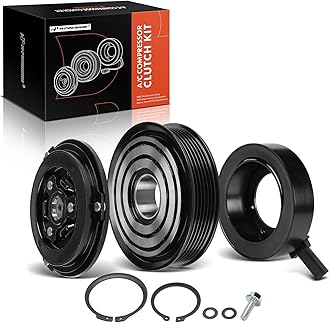 A-Premium Air Conditioner AC Compressor Clutch Kit Compatible with Chrysler Pacifica 2017-2022, Voyager 2020-2022, 3.6L