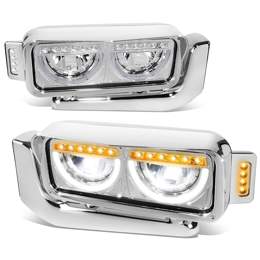 UNHALFDRAWING　タビ鉄　500 Amazon.com: Auto Dynasty Headlight Assemblies Pair Full LED