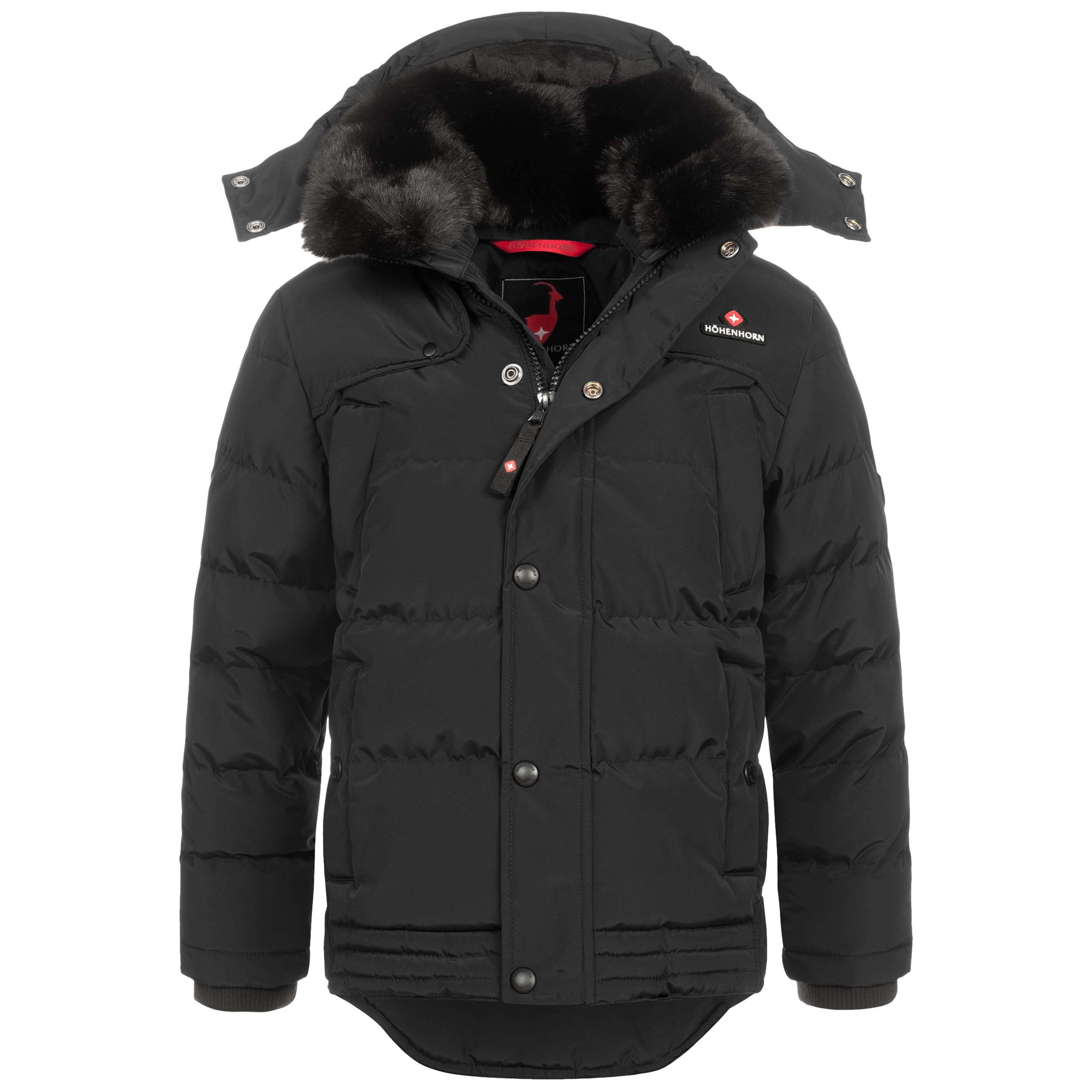Höhenhorn Bergoo Kinder Winter Jacke Jungen Quilted Steppjacke Gefüttert
