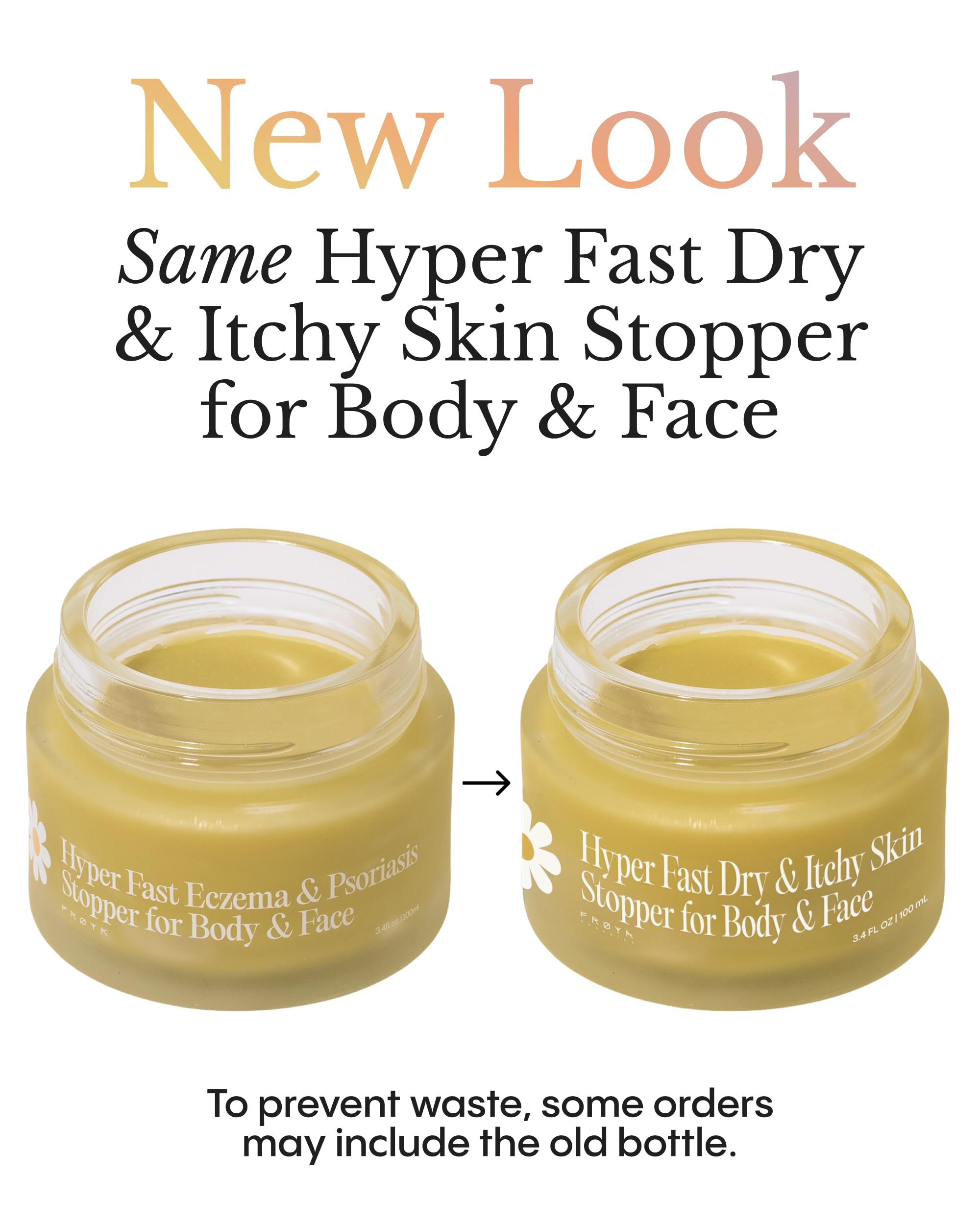 FRØYA Organics Dry & Itchy Skin Soothing Balm for Body & Face, 3.4 fl oz