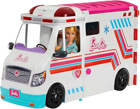 Coche médico Barbie Clínica de cuidados por sólo 49,99€ ¡¡38% de descuento!!