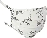 Kit 02 Máscaras 100% Algodão Pregas Extensíveis com Alças de Amarração Estampas Sortidas Coteminas 2 Peças Santista - Tamanho Único - Diversos