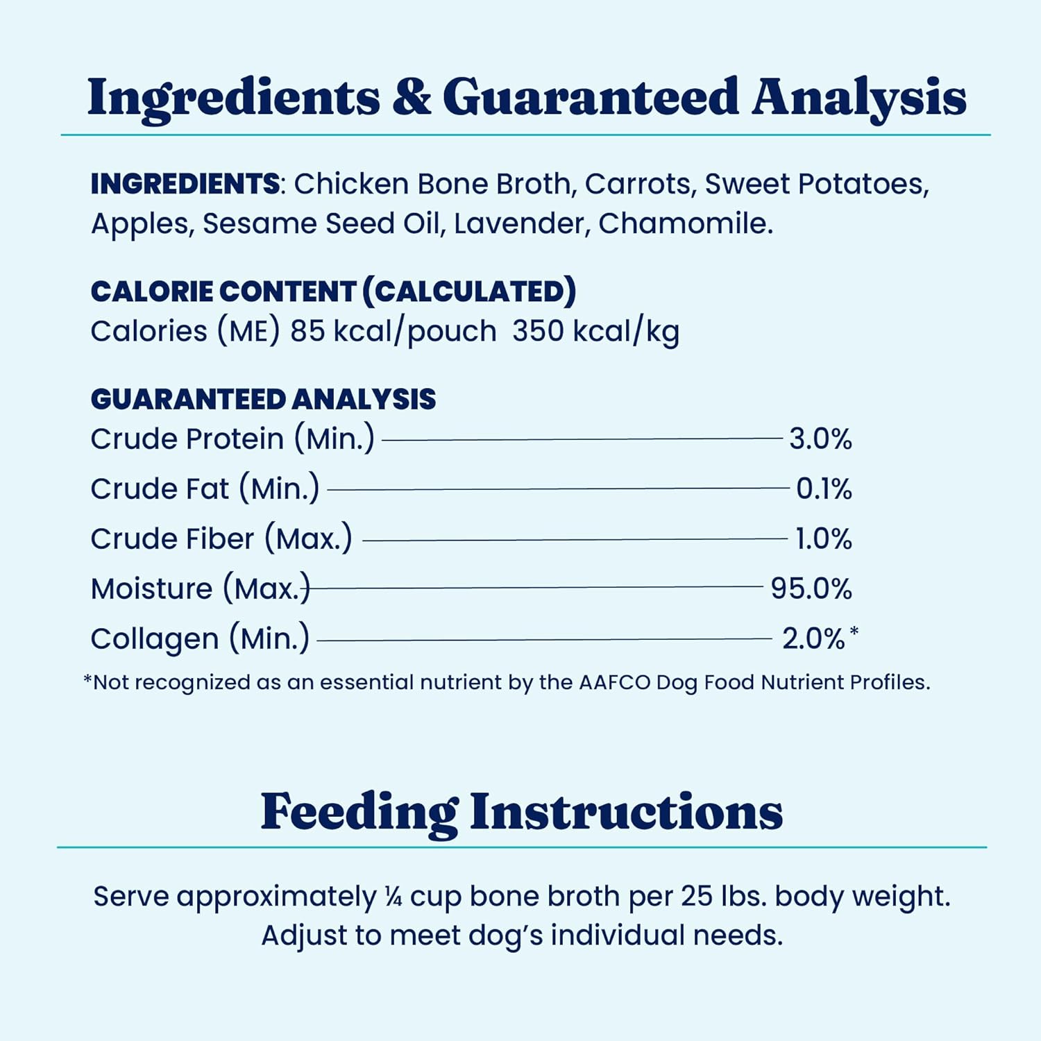 Solid Gold Chicken Bone Broth for Dogs - Limited Ingredient Bone Broth Dog Food Toppers for Picky Eaters with Collagen & Superfoods - Dog Gravy Topper for Dry Food - Gut Health & Hydration - 6 Pack