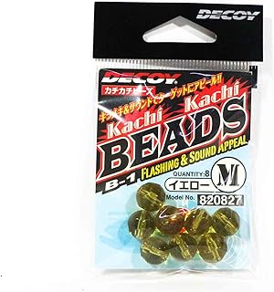 Decoy B-1 Kachi Kachi Beads Yellow Size M (0827)