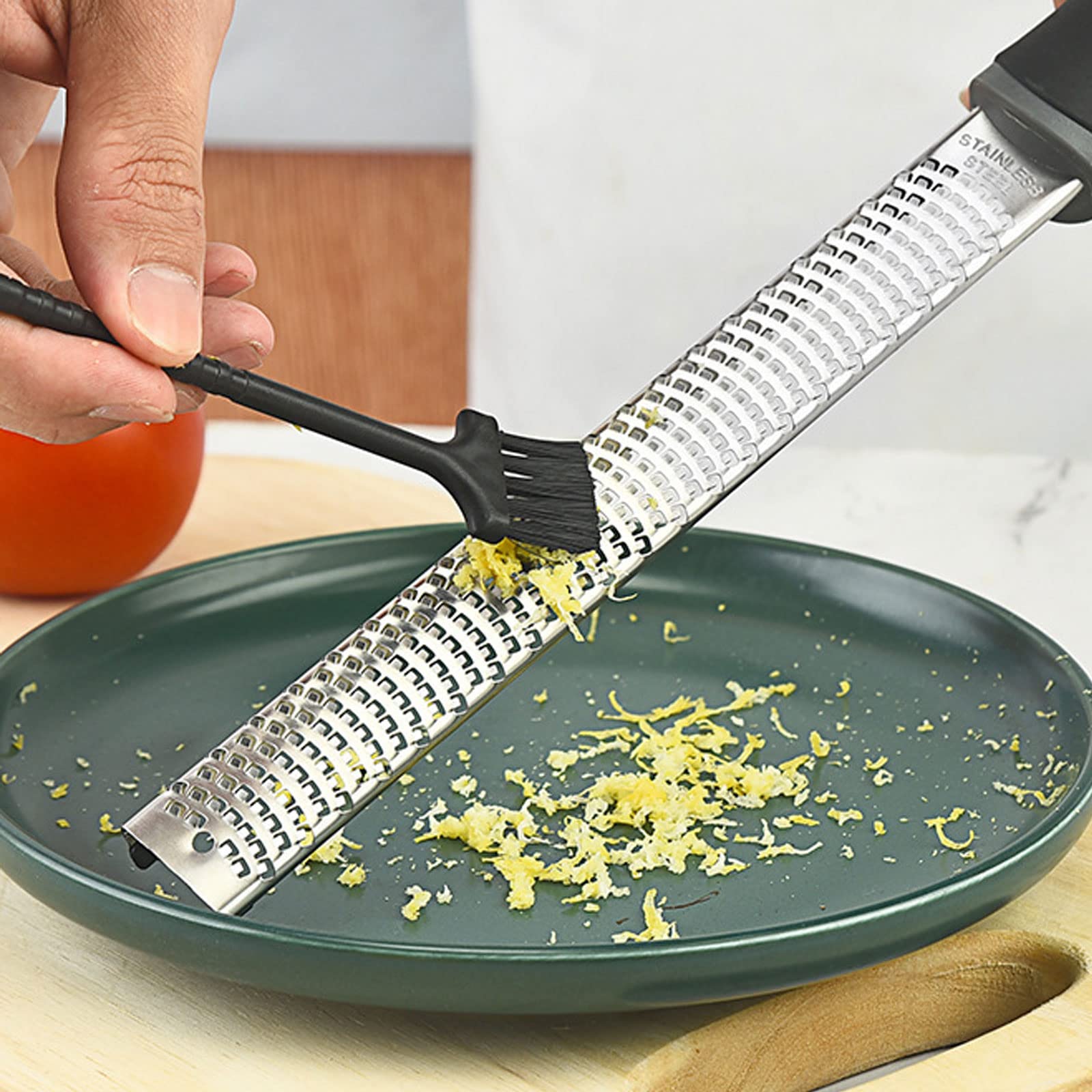 Garlic Plate Stainless Steel Spoon-Shaped Grater - For Ginger, Garlic ...