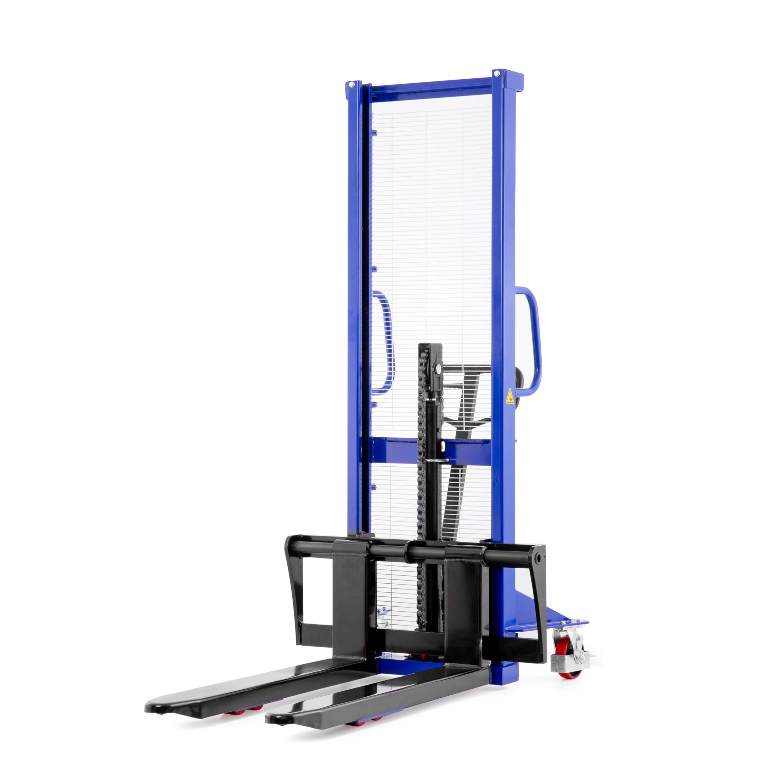 Pallit Gerbeur FLEX Manuel Hydraulique | Fourches Reglables | 1 000 kg | Levage 1 600 mm | Chariot Elevateur pour Entrepot et Atelier