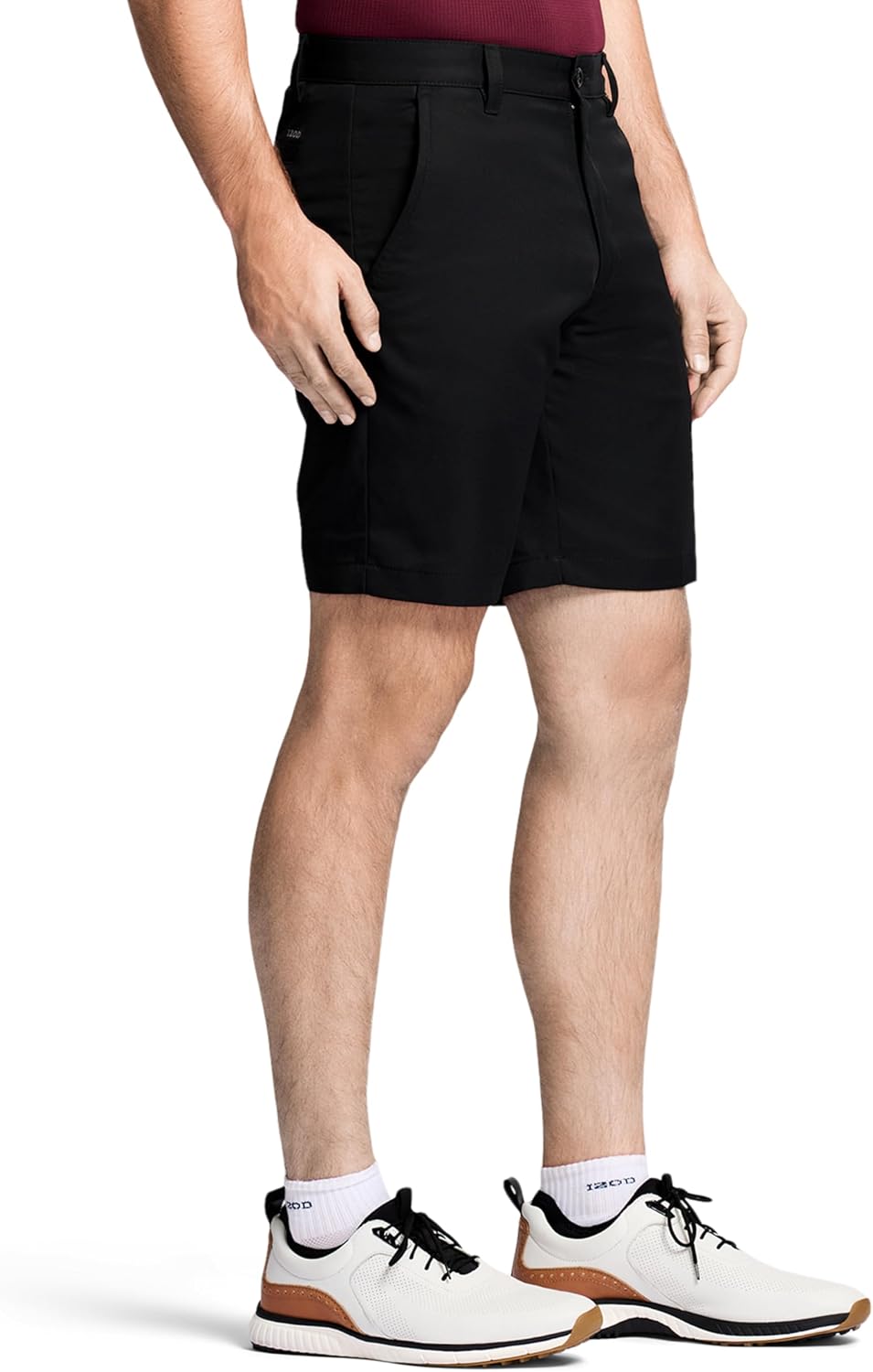 IZOD Men’s 9.5"Micro Poly Classic Fit Golf Short - Image 4