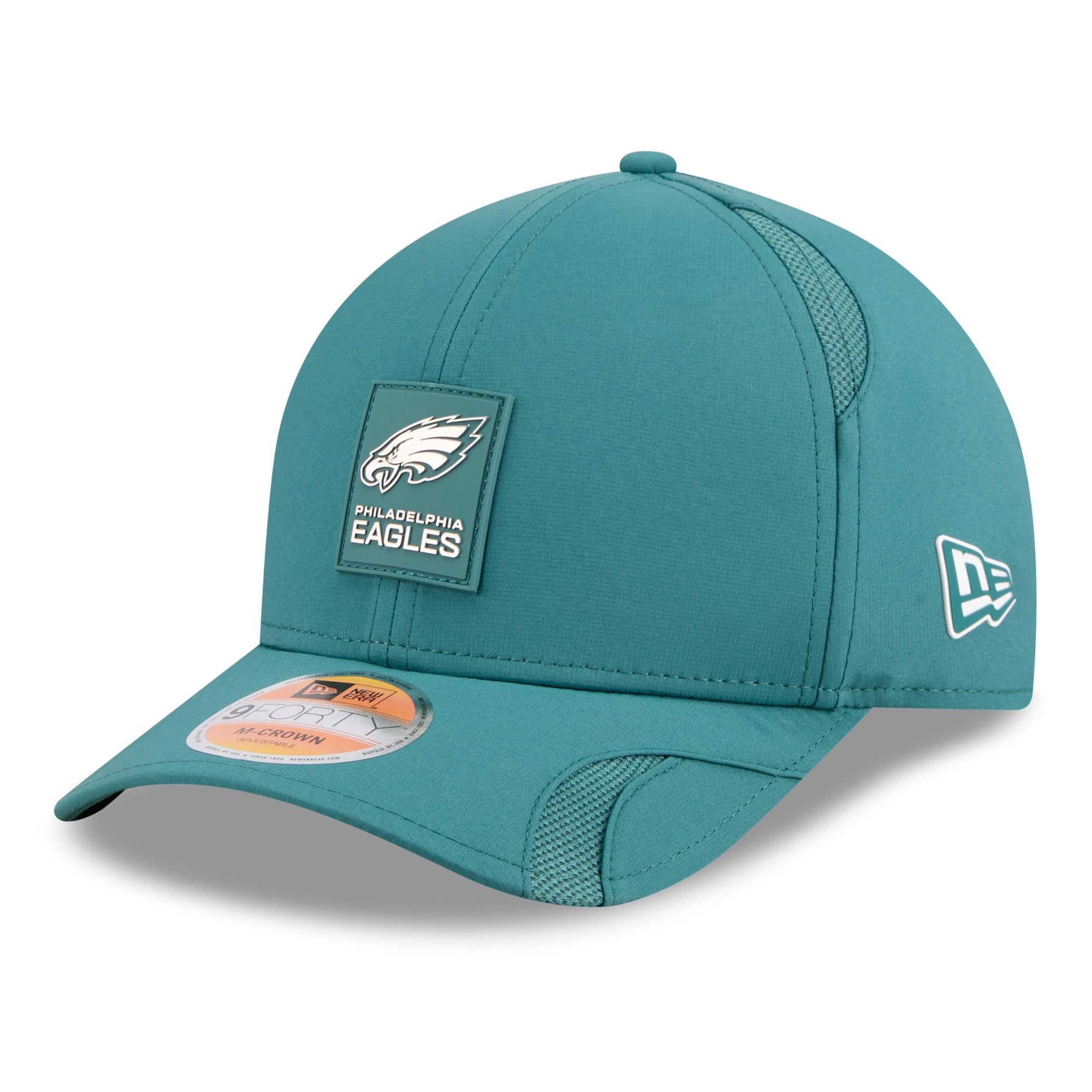 Philadelphia Eagles NFL Sideline 2025 New Era 9Forty M-Crown Green Team Cap
