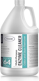 Multi-Purpose Probiotic Enzyme Cleaner, Made in USA - Pet Stain and Odor Remover - Concentrated - Professional & Home Strength Drains, Floors, Bathrooms, Toilets Trash Can, (1 gallon, Fresh fragrance)