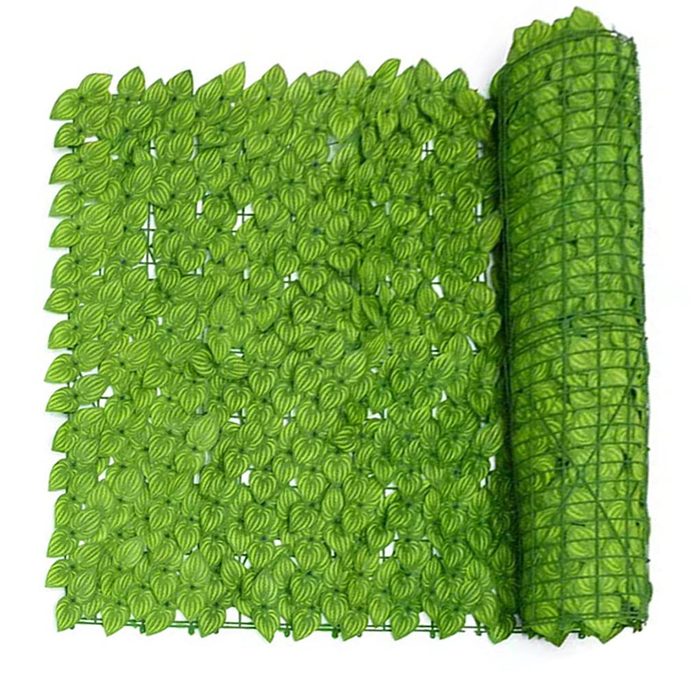 Artificiali Screening Edera Foglia Hedge per la Decorazione di Interni ed Esterni della Parete Verde del Cortile di Recinzione HXJDP220729(Color:,Size:100x500cm)