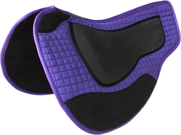 Horse Quilted Endurance Contoured Barrel Gel Comfort Saddle Pad 39185